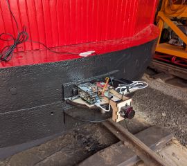 Mounted on trolley tow pocket