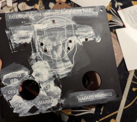 Suboptimal tests for inking/painting the matte panels