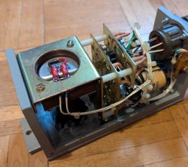 Inside a miniature mechanical AWS sunflower that can also generate sound