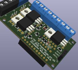 Designing a modified I/O daughterboard for my CAN bus transceiver that handles high-side switching