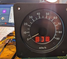 Debugging hardware and software to control ATP speedometer