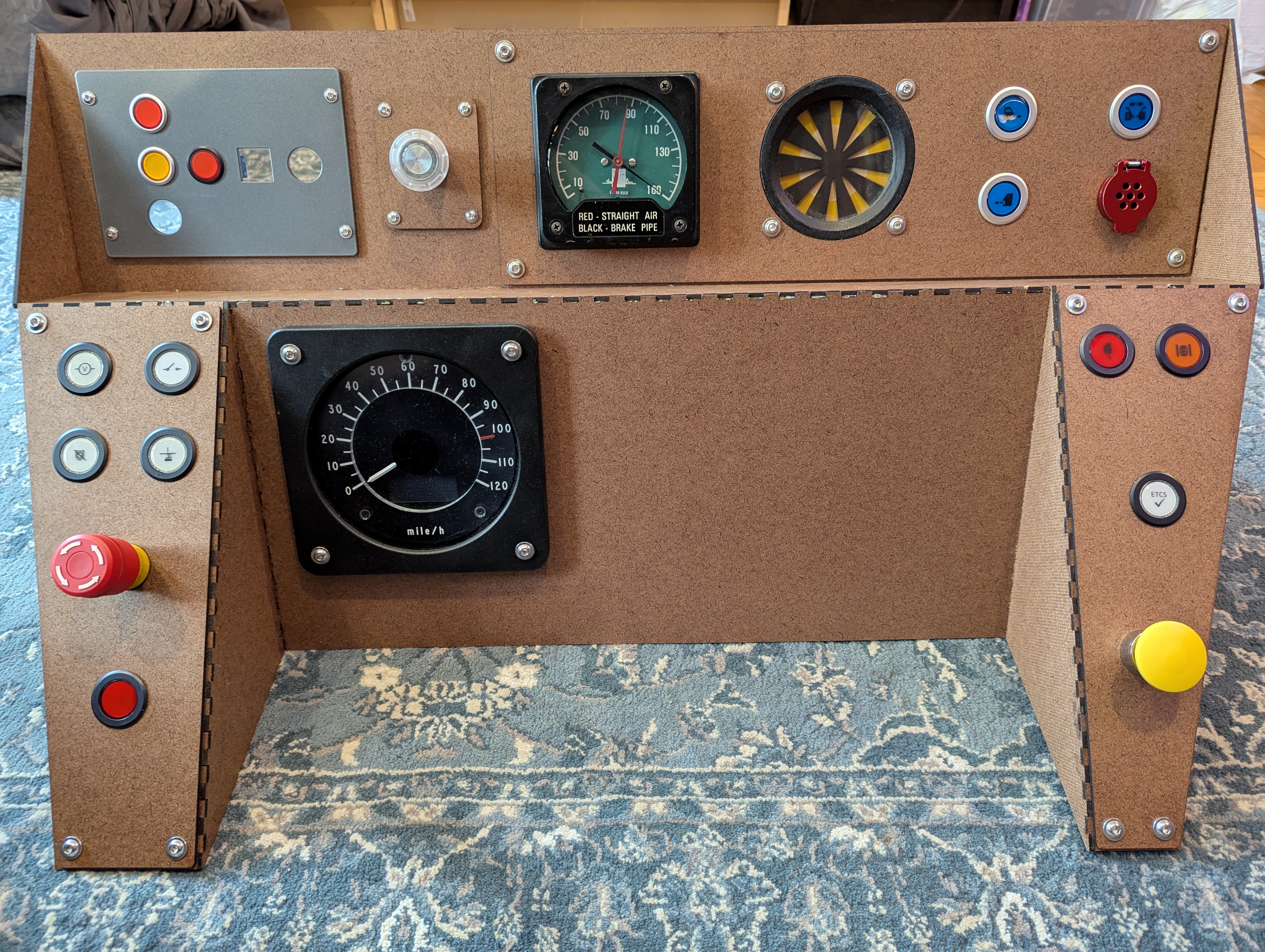 Assembled center Class 80x dashboard