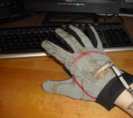Glove sewing