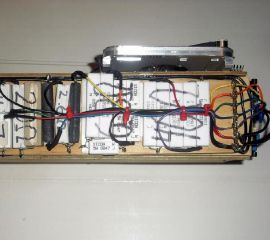 Detail of power resistor bank
