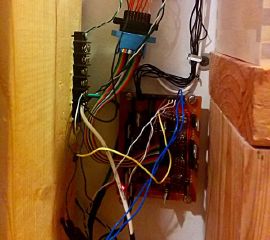 Completed, connected high- and low-power controllers