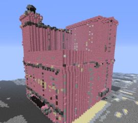 Minecraft Carnegie Hall generated by SparseWorld